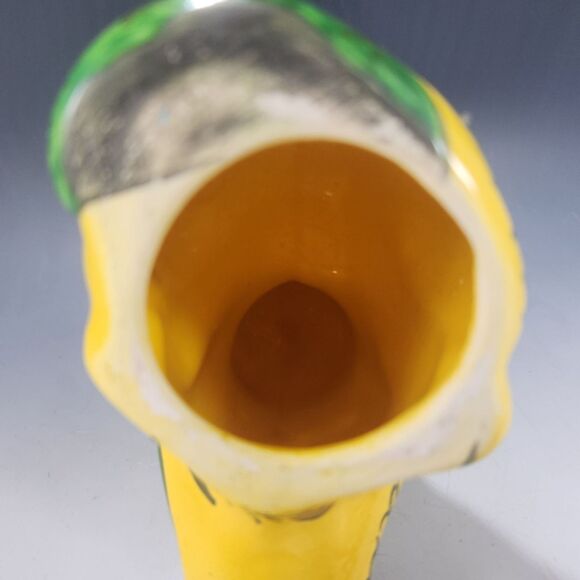 Rare Signed Hand Painted Ceramic Cat Bird Design Sitki Olcar Turkish Ceramicist - Picture 8 of 11